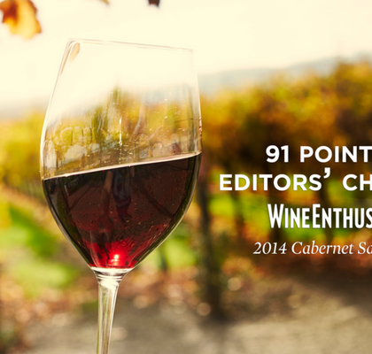 Concannon Vineyard wine with 91 point score and Editor's Choice from Wine Enthusiast