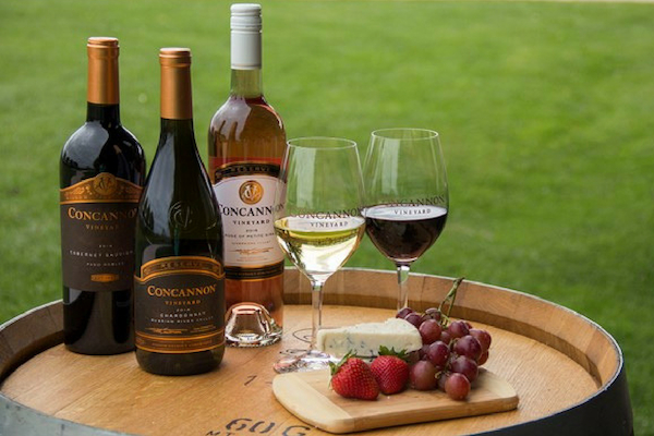Concannon Vineyard's wine and cheese pairings